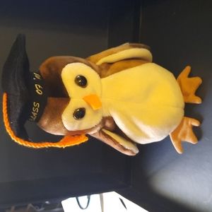 1997 TY Beanie Baby Graduation Wise Owl